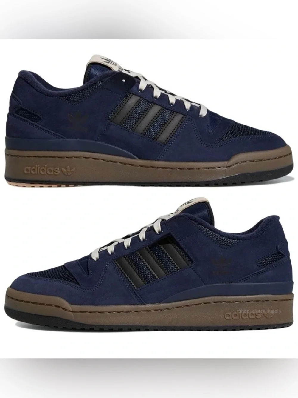Adidas Originals Forum 84 Low Adv Collegiate Navy Gum Men Size 13 Style GX9755